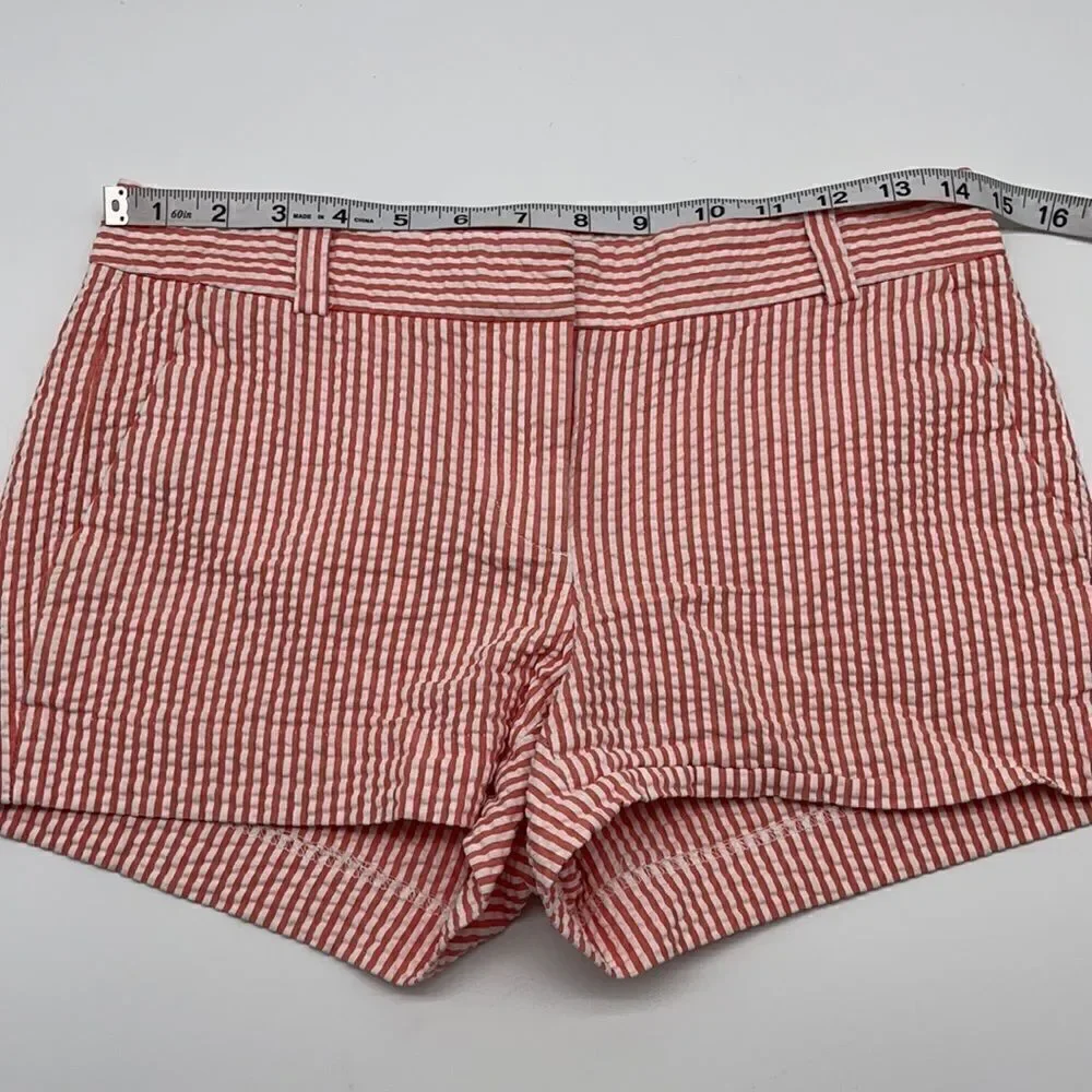 J. Crew Seersucker Shorts Size 2